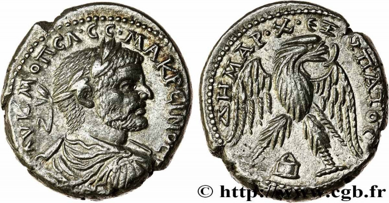 MACRINUS
Type : Tétradrachme syro-phénicien 
Date : 217-218 
Mint name / Town : ...