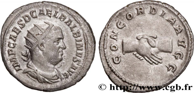 BALBINUS
Type : Antoninien 
Date : mai - juin 
Date : 238 
Mint name / Town : Ro...