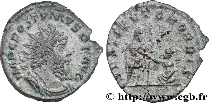 POSTUMUS
Type : Antoninien 
Date : 1re moitié 
Date : 268 
Mint name / Town : Tr...