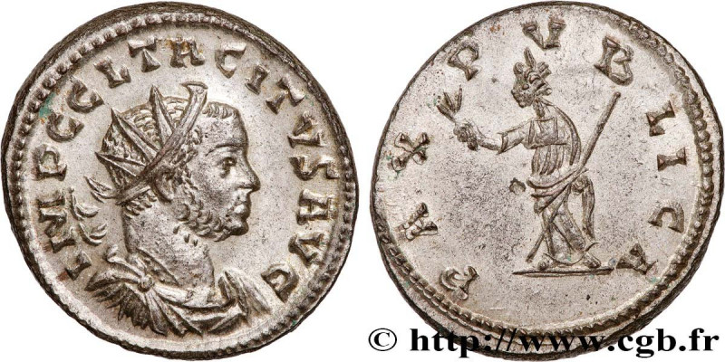 TACITUS
Type : Aurelianus 
Date : novembre - décembre 
Date : 275 
Mint name / T...