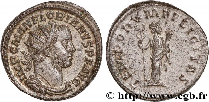 FLORIANUS
Type : Aurelianus 
Date : 08/276 
Mint name / Town : Lyon 
Metal : bil...