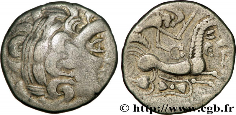 GALLIA - AULERCI DIABLINTES (Area of Jublain)
Type : Statère d’argent à la situl...