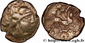 GALLIA - BAÏOCASSES (Area of Bayeux)
Type : Statère d’électrum aux sangliers 
Date : IIe - Ier siècles AC. 
Mint name / Town : Bayeux (14) 
Metal : el...