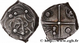 GALLIA - SOUTH WESTERN GAUL - CADURCI (Area of Cahors)
Type : Drachme “à la tête triangulaire”, S. 118 
Date : IIe-Ier siècle av. J.-C 
Metal : silver...