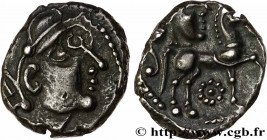 GALLIA - LEMOVICES (Area of Limoges)
Type : Drachme 
Date : c. 80-60 AC. 
Mint name / Town : Limoges (87) 
Metal : silver 
Diameter : 14  mm
Orientati...
