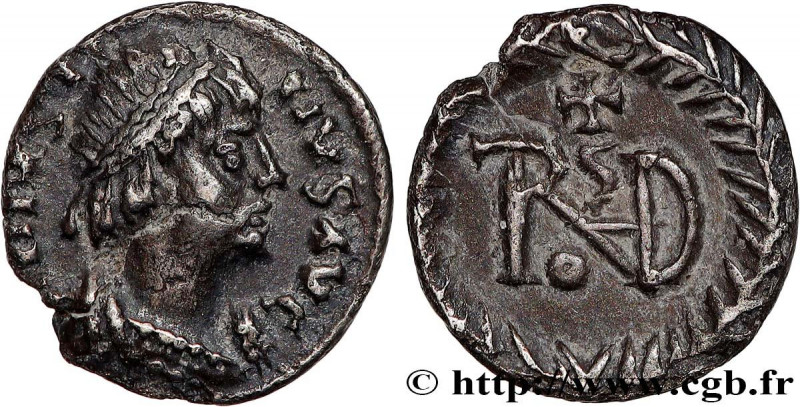 OSTROGOTHIC KINGDOM - THEODORIC
Type : Quart de silique 
Date : c. 493-518 
Mint...