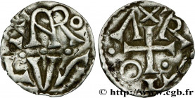 CHARLEMAGNE
Type : Denier 
Date : n.d. 
Mint name / Town : Arles 
Metal : silver 
Diameter : 18  mm
Orientation dies : 12  h.
Weight : 1,00  g.
Rarity...