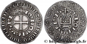 LOUIS IX OF FRANCE CALLED SAINT LOUIS
Type : Gros tournois 
Date : après 1266 
Date : n.d. 
Mint name / Town : s.l. 
Metal : silver 
Millesimal finene...