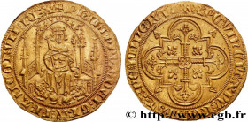 PHILIP VI OF VALOIS
Type : Parisis d’or 
Date : 06/09/1329 
Date : n.d. 
Mint name / Town : s.l. 
Metal : gold 
Millesimal fineness : 1000  ‰
Diameter...