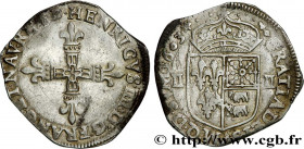 HENRY IV
Type : Quart d'écu de Béarn 
Date : 1603 
Mint name / Town : Morlaàs 
Quantity minted : 108567 
Metal : silver 
Millesimal fineness : 917  ‰
...