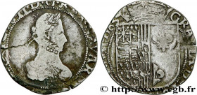 NAVARRE-BEARN - HENRY III
Type : Franc 
Date : 1583 
Mint name / Town : Saint-Palais 
Metal : silver 
Diameter : 31  mm
Orientation dies : 5  h.
Weigh...