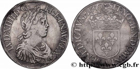 LOUIS XIV "THE SUN KING"
Type : Écu à la mèche longue 
Date : 1647 
Mint name / Town : Paris, Monnaie du Louvre 
Quantity minted : 5604 
Metal : silve...