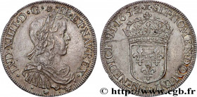 LOUIS XIV "THE SUN KING"
Type : Demi-écu à la mèche longue 
Date : 1652 
Mint name / Town : Lyon 
Quantity minted : 69333 
Metal : silver 
Millesimal ...