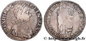 LOUIS XIV "THE SUN KING"
Type : Écu à la mèche longue de Béarn 
Date : 1661 
Mint name / Town : Pau 
Metal : silver 
Millesimal fineness : 917  ‰
Diam...