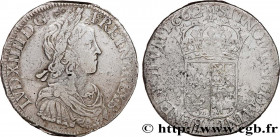 LOUIS XIV "THE SUN KING"
Type : Écu à la mèche longue de Béarn 
Date : 1662 
Mint name / Town : Morlaàs 
Metal : silver 
Millesimal fineness : 917  ‰
...