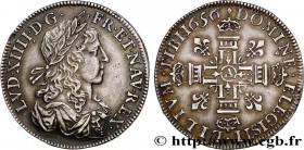 LOUIS XIV "THE SUN KING"
Type : Lis d’argent 
Date : 1656 
Mint name / Town : Paris 
Quantity minted : 133517 
Metal : silver 
Millesimal fineness : 9...