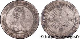 NAVARRE - KINGDOM OF NAVARRE - HENRY III
Type : Franc 
Date : 1578 
Mint name / Town : Pau 
Metal : silver 
Diameter : 34  mm
Orientation dies : 12  h...