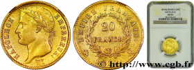 PREMIER EMPIRE / FIRST FRENCH EMPIRE
Type : 20 francs or Napoléon tête laurée, Empire français 
Date : 1814 
Mint name / Town : Perpignan 
Quantity mi...