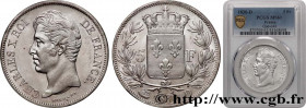 CHARLES X
Type : 5 francs Charles X, 2e type 
Date : 1830 
Mint name / Town : Lyon 
Quantity minted : 630.726 
Metal : silver 
Diameter : 37  mm
Orien...