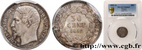 II REPUBLIC
Type : 50 centimes Louis-Napoléon 
Date : 1852 
Mint name / Town : Paris 
Quantity minted : 1009907 
Metal : silver 
Millesimal fineness :...