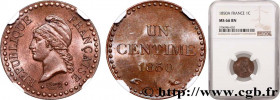 II REPUBLIC
Type : Un centime Dupré, IIe République 
Date : 1850 
Mint name / Town : Paris 
Quantity minted : 2720626 
Metal : bronze 
Diameter : 18  ...