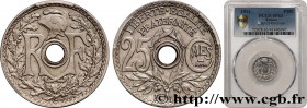 III REPUBLIC
Type : Essai de 25 centimes par Lindauer, Cmes souligné, petit module 
Date : 1913 
Mint name / Town : Paris 
Quantity minted : --- 
Meta...