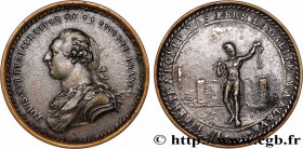THE CONVENTION
Type : Médaille de Palloy, prise de la Bastille 
Date : (1791-1792) 
Date : 1789 
Metal : iron 
Diameter : 42,5  mm
Weight : 20,95  g.
...