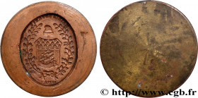 THE CONVENTION
Type : Matrice, insigne le Trésor de la ville de Paris sauvé, tirage de l’avers 
Date : 1789 
Metal : bronze 
Diameter : 45,5  mm
Weigh...