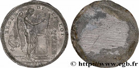 LOUIS XVI
Type : Épreuve uniface en étain de Vasselon 
Date : 1791 
Metal : tin 
Diameter : 40  mm
Engraver : Vasselon, François 
Weight : 11,82  g.
E...