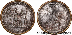 FRENCH CONSTITUTION - NATIONAL ASSEMBLY
Type : Médaille de Palloy, Constitution en l’honneur des Jacobins 
Date : (1791/1792) 
Metal : iron 
Diameter ...