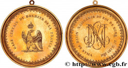 PREMIER EMPIRE / FIRST FRENCH EMPIRE
Type : Médaille offerte par la ville de Dijon, Naissance du roi de Rome 
Date : 1811 
Metal : gold 
Diameter : 51...
