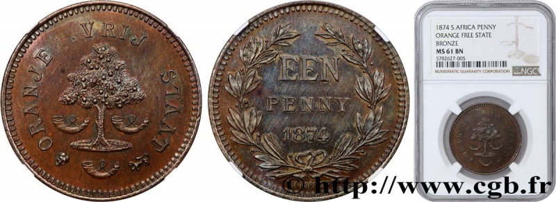 SOUTH AFRICA
Type : Essai de 1 Penny 
Date : 1874 
Mint name / Town : Bruxelles ...
