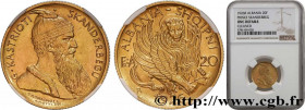 ALBANIA
Type : 20 Franga Ari  
Date : 1926 
Mint name / Town : Rome 
Quantity minted : 5900 
Metal : gold 
Millesimal fineness : 900  ‰
Diameter : 21 ...