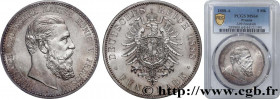 GERMANY - KINGDOM OF PRUSSIA - FREDERICK III
Type : 5 Mark  
Date : 1888 
Mint name / Town : Berlin 
Quantity minted : 200000 
Metal : silver 
Millesi...