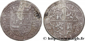SPAIN - KINGDOM OF SPAIN - PHILIP III
Type : 8 Reales 
Date : 1588 
Mint name / Town : Ségovie 
Quantity minted : - 
Metal : silver 
Millesimal finene...