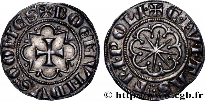 EASTERN LATIN STATES - COUNTY OF TRIPOLI - BOHEMOND VI
Type : Gros à l’étoile 
D...