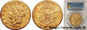 UNITED STATES OF AMERICA
Type : 20 Dollars "Liberty" 
Date : 1858 
Mint name / Town : San Francisco 
Quantity minted : 846710 
Metal : gold 
Millesima...