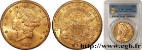 UNITED STATES OF AMERICA
Type : 20 Dollars "Liberty" 
Date : 1887 
Mint name / Town : San Francisco 
Quantity minted : 283000 
Metal : gold 
Millesima...