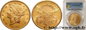UNITED STATES OF AMERICA
Type : 20 Dollars "Liberty" 
Date : 1894 
Mint name / Town : Philadelphie 
Quantity minted : 1368940 
Metal : gold 
Millesima...