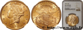 UNITED STATES OF AMERICA
Type : 20 Dollars "Liberty" 
Date : 1894 
Mint name / Town : Philadelphie 
Quantity minted : 1368940 
Metal : gold 
Millesima...