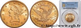 UNITED STATES OF AMERICA
Type : 10 Dollars or "Liberty" 
Date : 1891 
Mint name / Town : Carson City 
Quantity minted : 103732 
Metal : gold 
Millesim...