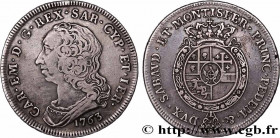 ITALY - KINGDOM OF SARDINIA - CHARLES-EMMANUEL III
Type : Scudo 
Date : 1763 
Mint name / Town : Turin 
Quantity minted : - 
Metal : silver 
Diameter ...
