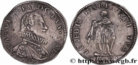 SAVOY - DUCHY OF SAVOY - CHARLES-EMMANUEL I
Type : 9 Fiorini, Ier type 
Date : 1620 
Mint name / Town : Turin 
Metal : silver 
Diameter : 42  mm
Orien...