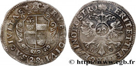 MONACO - PRINCIPALITY OF MONACO - HONORE II GRIMALDI
Type : Izelotte ou pièce de 28 sols 
Date : s.d. (1657) 
Mint name / Town : Monaco 
Metal : silve...