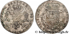 SPANISH NETHERLANDS - DUCHY OF BRABANT - CHARLES III OF HABSBOURG
Type : Patagon 
Date : 1710 
Mint name / Town : Anvers 
Quantity minted : - 
Metal :...