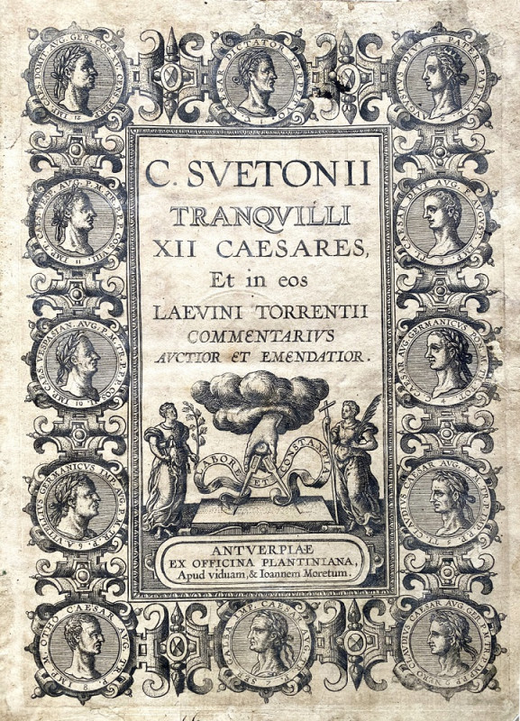 Monographien. Bibliophile Werke. Anonym.


C. Suetonii Tranquilli XII Caesare...
