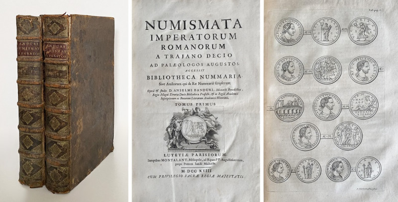 Monographien. Bibliophile Werke. Banduri, A.


Numismata imperatorum Romanoru...
