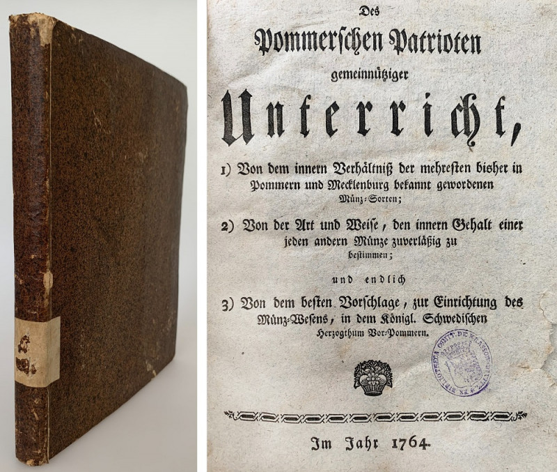 Monographien. Bibliophile Werke. Keffenbrinck, von J.F.


Des Pommerschen Pat...