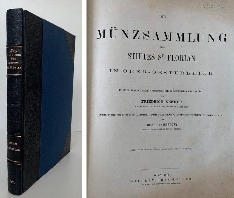 Monographien. Bibliophile Werke. Kenner, F.


Die Münzsammlung des Stiftes St...