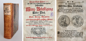 Monographien. Bibliophile Werke. Köhler, J.D.


Wöchentlich herausgegebene Historische Münz-Belustigungen. 11. Teil. Nürnberg 1739. Vorrede, XXXII,...
